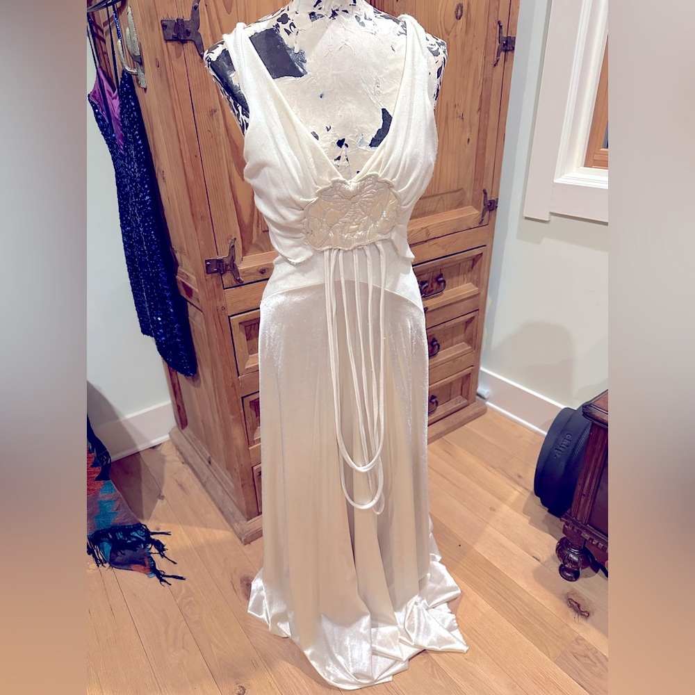 Ship to Shore Wedding Gown, Handmade, One of a Kind!